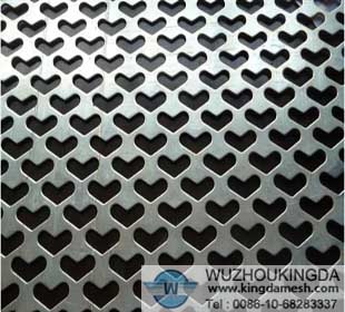 Stainless steel perforated sheet