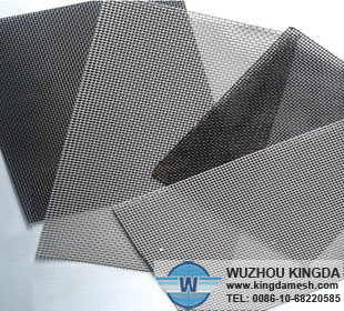 Wire mesh anti theft