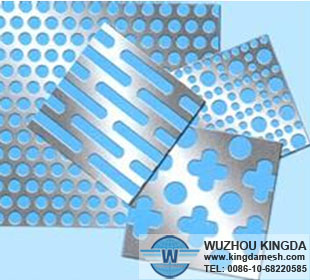 Perforation decorative design mesh