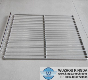 Stainless steel cooking mesh grates