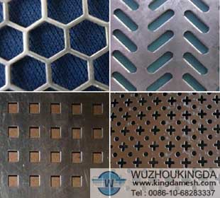 Aluminum perforated sheet
