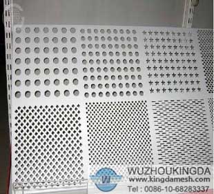 Copper perforated sheet