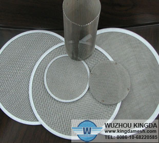 Welded stainless steel disc