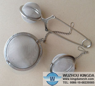 Tea ball strainer