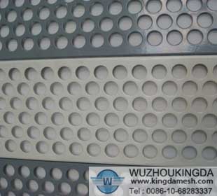 4 mesh galvanized perforated mesh