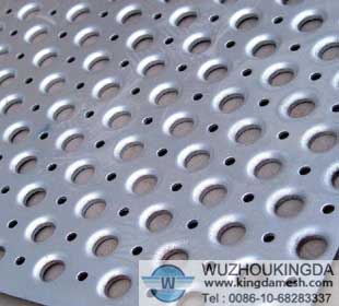 5 mesh galvanized perforated mesh