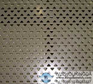 Triangle Hole Perforated Mesh