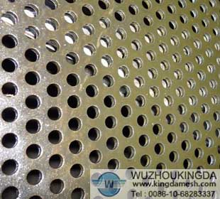 Stainless steel punched plate