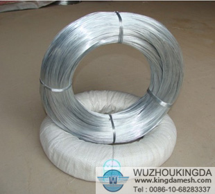 Hot-dipped galvanized wire