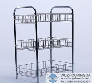 Stainless steel kitchen rack