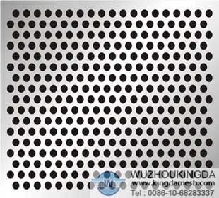 8 mesh galvanized perforated mesh