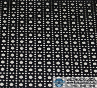 Perforated metal panels