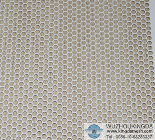 Perforated metal sheets