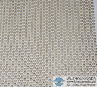 Perforated metal sheets