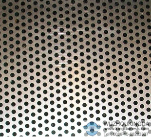 Perforated plate