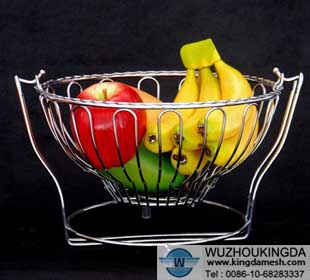 Stainless steel fruit basket