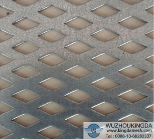 Stainless steel perforated mesh