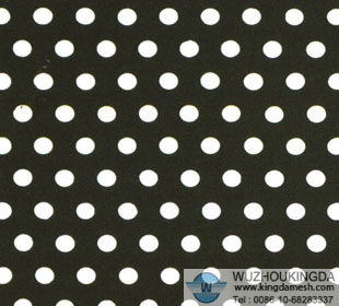 Perforated metal plate