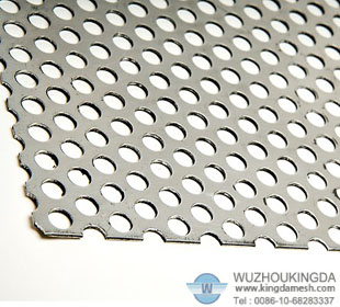 Stainless steel perforated sheets