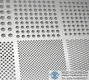 Perforated metal screens