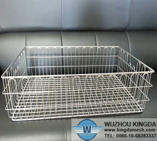 Stainless steel wire baskets