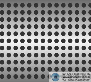 Aluminum perforated metal