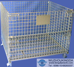 Wire mesh container