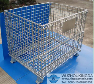 Foldable Wire Container