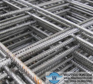 Rebar welded wire mesh panel