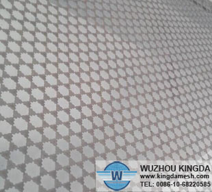 Decorative perforated screening