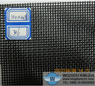 Stainless steel security mesh