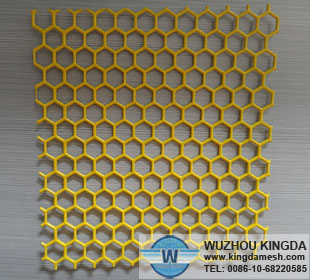 Hexagonal perforated sheet