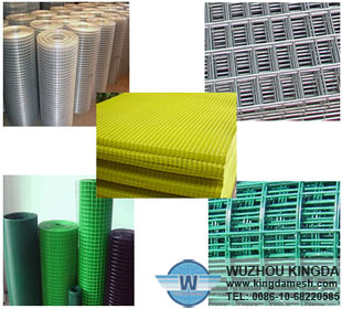 Welded utility mesh