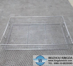 Wire baskets sterilization