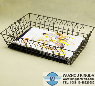 Wire letter trays