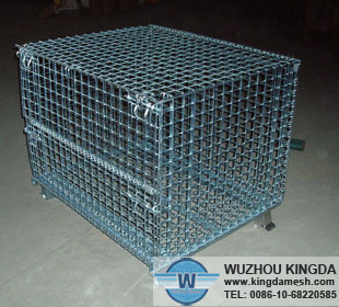 Wire mesh cage