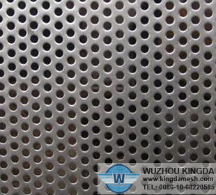 Perforated stainless 0.5 inch hole