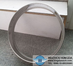 Stainless test sieve