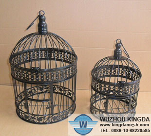 Antique bird cage