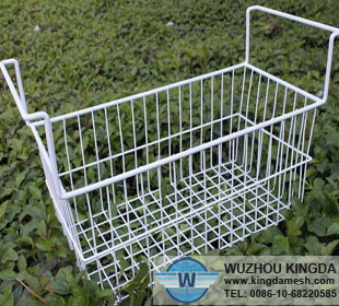 Wire freezer baskets