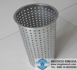 Perforated filter baskets