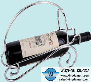 Wire wine rack