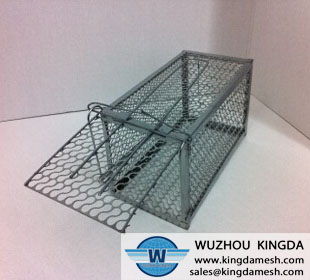 Metal wire rat trap