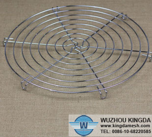 Round cooling cake racks