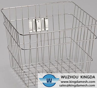 Stainless shopping basket