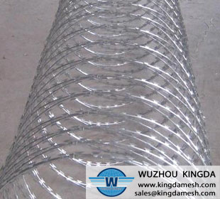 Metal razor wire