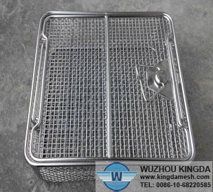 Screen mesh surgical washer trays