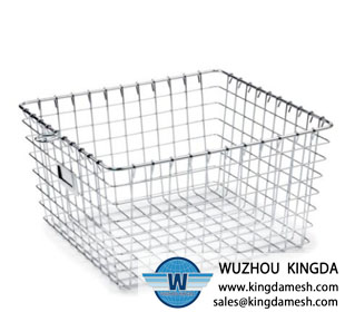 Stainless Wire Storage Basket 
