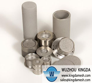 Stainless sintered metal filter