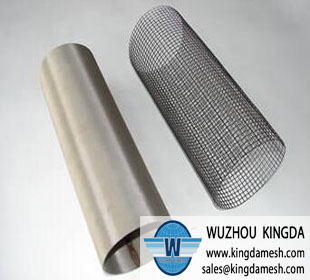 Metal mesh tube filter